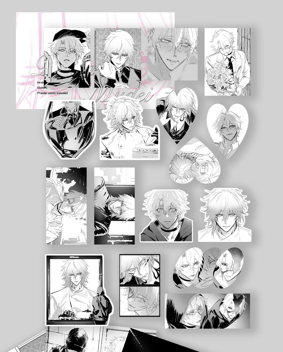 ASSORTED KISSCUT STICKER