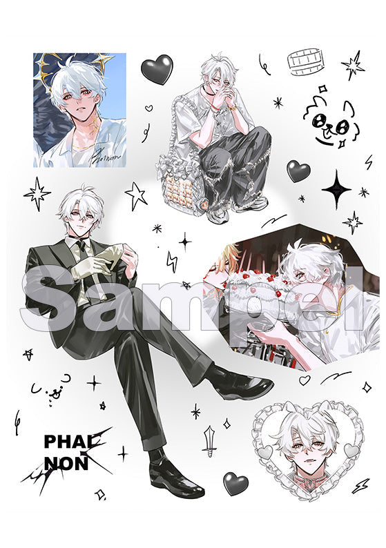 ASSORTED KISSCUT STICKER