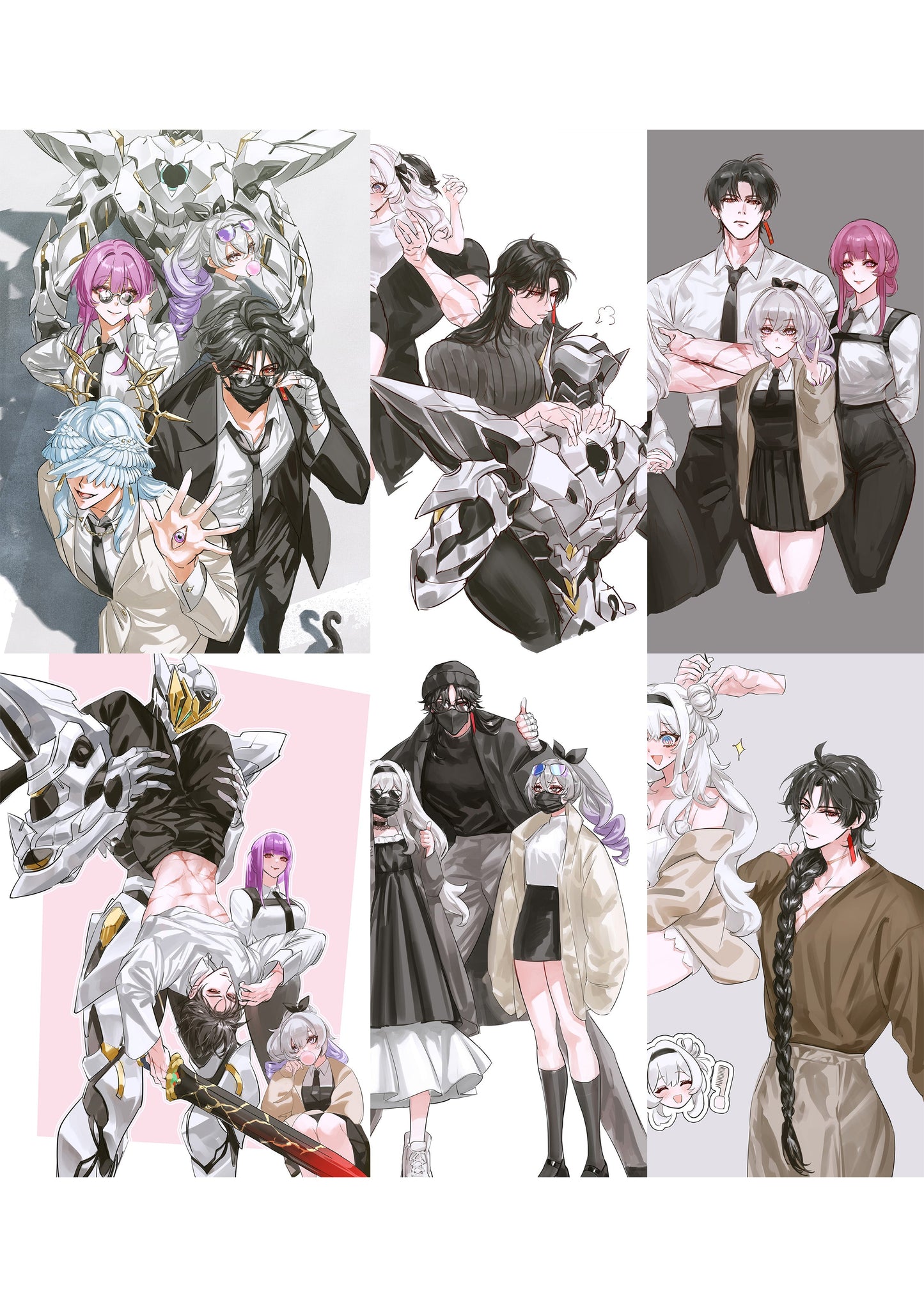 ASSORTED POSTCARD SET