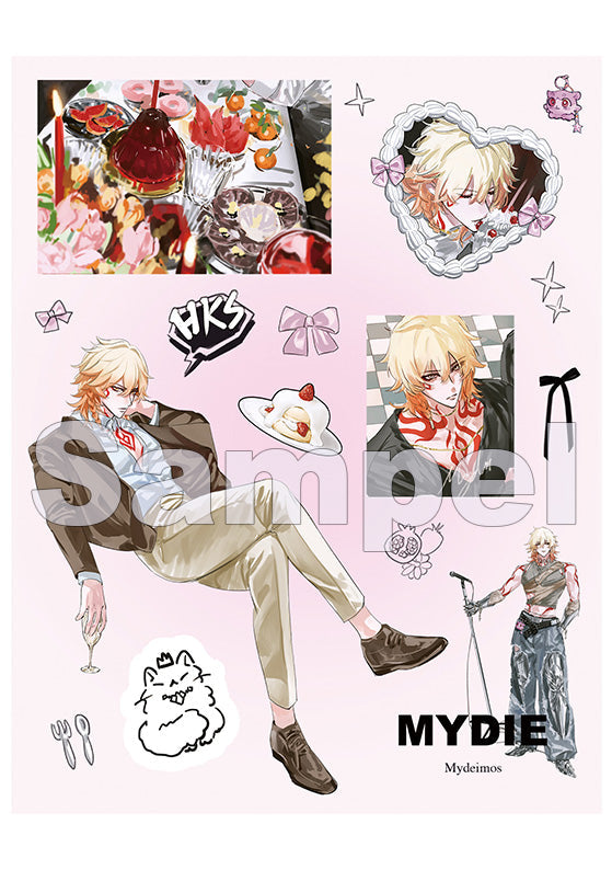 ASSORTED KISSCUT STICKER