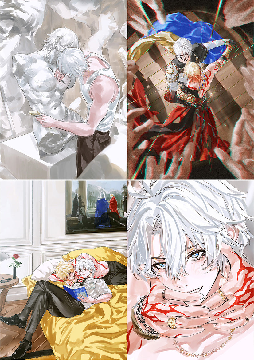 ASSORTED POSTCARD SET
